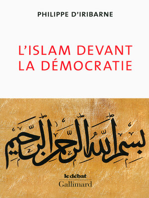 cover image of L'islam devant la démocratie